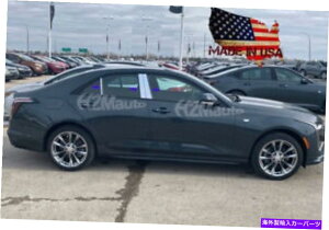 N[Jo[ H2M FORF2020-2022 Cadillac CT4 6PC PILLAR POSTXeXX`[hAJo[g H2M for:2020-2022 Cadillac CT4 6Pc Pillar Post Stainless Steel Door Cover Trim
