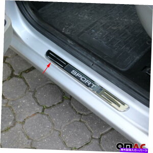 N[Jo[ ZfXxcSLR}N[N[LEDX|[chAVJo[v[gS.Steel For Mercedes-Benz SLR McLaren Chrome LED Sport Door Sill Cover Plate S.Steel