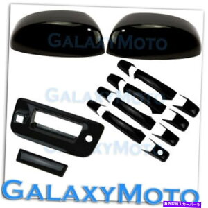 N[Jo[ 07-13 GMCVGOXubN~[+4hAnh+e[Q[gW.KH+JzJo[ 07-13 GMC Sierra Gloss Black Mirror+4 Door Handle+Tailgate w.KH+Camera Hol Cover