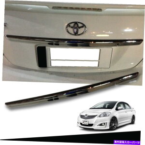 N[Jo[ NCAe[Q[gJo[g^BIXZ_xg2007-2012ɓKĂ܂ CHROME LINE REAR TAILGATE COVER TRIM FIT FOR TOYOTA VIOS SEDAN BELTA 2007-2012