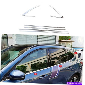 N[Jo[ NEBhEXgbvV[fBOJo[gtH[hGXP[vNK2020-2021̂߂6pcs Chrome Windows Strip Sill Molding Cover Trim 6PCS For Ford Escape Kuga 2020-2021