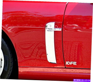 �N���[���J�o�[ IDFR Jaguar XK / XKR X150 2006?2010�T�C�h�x���g�p�N�����t�F���_�[�J�o�[ IDFR Jaguar XK / XKR X150 2006~2010 chrome fender cover for side vent�y���s�A���i�z