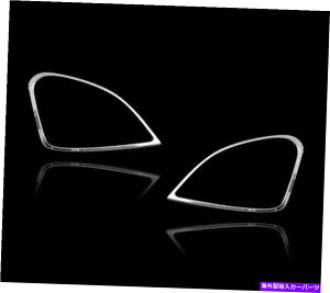 �N���[���J�o�[ �N�����w�b�h���C�g�g�����x�[���J�o�[�T���E���h�������N�T�XLS430 XF30 01-03 Chrome Headlights Trim Bezel Cover Surround Rim For Lexus LS430 XF30 01-03�y���s�A���i�z