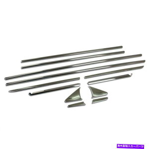 N[Jo[ Mitsubishi Delica 2019 2020EBhE̔̔t[[fBOJo[gtBbg Fit Mitsubishi Delica 2019 2020 Lower Window Sill Frame Molding Cover Trim