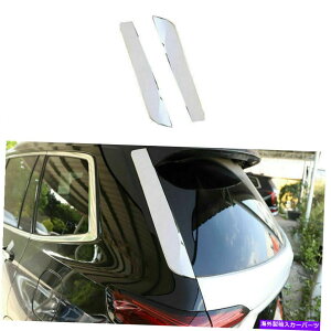 �N���[���J�o�[ ���L���f���b�NXT6 2019-20 ABS���邢�N�����e�[�����A�E�B���h�E�p�l���J�o�[�g���� ��For Cadillac XT6 2019-20 ABS Bright Chrome Tail Rear Window Panel Cover Trim