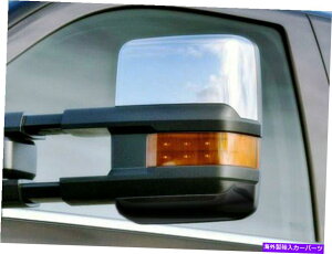 �N���[���J�o�[ QAA MC54182 Chrome���b�L�~���[�J�o�[2 PC�Z�b�g2014-2018 SILVERADO QAA MC54182 Chrome Plated Mirror Cover 2 Pc Set For 2014-2018 Silverado�y���s�A���i�z