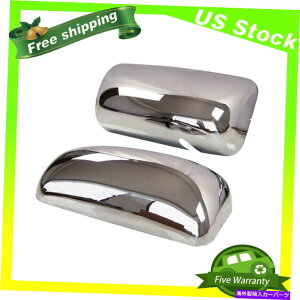 �N���[���J�o�[ Chrome Door Mirror�J�o�[�y�AKenworth T270 T370 T600 T660 T800�ɓK���Ă���LH+RH�t�B�b�g�j Chrome Door Mirror Covers Pair LH+RH Fit for Kenworth T270 T370 T600 T660 T800)�y���s�A���i�z
