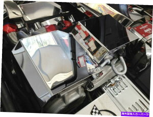 N[Jo[ RxbgC4 1992-1996XeXI^l[^[ACJo[NGWhXAbvp[c Corvette C4 1992-1996 Stainless ALTERNATOR AC COVER chrome engine dress up parts