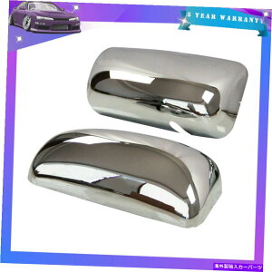 �N���[���J�o�[ �N�����h�A�~���[�̓y�ALH+RH�i�t�B�b�g�F�P�����[�XT270 T370 T600 T660 T800�j���J�o�[���Ă��܂� Chrome Door Mirror Covers Pair LH+RH(Fit: Kenworth T270 T370 T600 T660 T800)�y���s�A���i�z