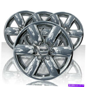 N[Jo[ 2008-2015418C`NABSzC[XLJo[̃ZbgYA}_S/SV Set of Four 18" Chrome ABS Wheel Skin Covers for 2008-2015 Nissan Armada S/SV