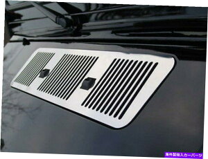 N[Jo[ 2005-2013ZfXW463 G500 G550 G55 G63St[hGAxgNJo[ 2005-2013 for Mercedes W463 G500 G550 G55 G63 Wagon Hood Air Vent Chrome Cover