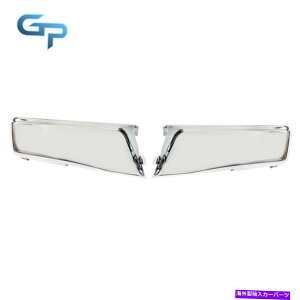 �N���[���J�o�[ �����E���A�o���p�[�G���h�L���b�v2015-2020�t�H�[�hF150�g���b�N�N����2PCS Left �� Right Rear Bumper End Caps For 2015-2020 Ford F150 Truck Chrome 2PCS�y���s�A���i�z