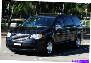 N[Jo[ 2016N8ɓK܂NCX[^EAhJg[N~[Jo[hAnhgLbg Fits 08-2016 Chrysler Town and Country chrome mirror cover door handle trim kit