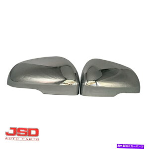 �N���[���J�o�[ �L�b�g�i2�j�W���K�[XJ XJR XFR-S C2D5489�p�̃��A�r���[�~���[�J�o�[�L���b�v�g�����N���� Kit( 2) Rear View Mirror Cover Cap Trim Chrome For Jaguar XJ XJR XFR-S C2D5489