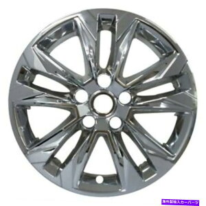 �N���[���J�o�[ �z�C�[���J�o�[17 �AChrome ABS 4 PCS�Z�b�g�V�{���[�g���C���u���C�U�[LS 2021-2022 21 22 Wheel Covers 17, Chrome ABS 4 PCS Set Fits Chevy Trailblazer LS 2021-2022 21 22