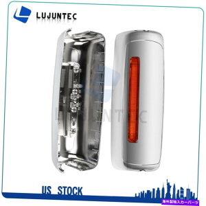 �N���[���J�o�[ 02-18�̍���ProStar��Lonestar Chrome L+R�~���[�V�O�i���~���[�J�o�[ For 02-18 International Prostar&Lonestar Chrome L+R Mirrors Signal Mirrors Cover�y���s�A���i�z