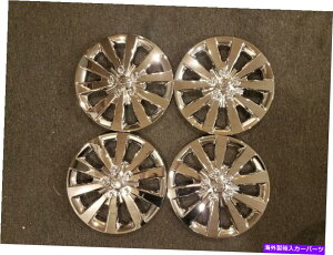 �N���[���J�o�[ �V�����Z�b�g2013 14 15 16 2017 Leaf Sentra 16 Hubcaps�z�C�[���J�o�[53089 Chrome New Set 2013 14 15 16 2017 Leaf Sentra 16 Hubcaps Wheel Covers 53089 Chrome�y���s�A���i�z
