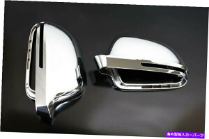 N[Jo[ AEfBA6 S6 C6tNdグhAEBO~[LbvJo[P[XnEWOSC Audi A6 S6 C6 Full Chrome Finish Door Wing Mirror Caps Cover Case Housing S Line