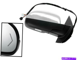 N[Jo[ Mp[܂肽݋pN09-14 GMsbNAbvȑ For Power Folding Mirror with Arrow Signal Chrome 09-14 GM Pickup Passenger Side