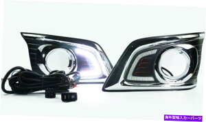N[Jo[ fCCgCgLEDg^nCbNXr[SMK7`sĨfC^CtHOvJo[12-14 DAYLIGHT LIGHT LED DAYTIME FOG LAMP COVER FOR TOYOTA HILUX VIGO MK7 CHAMP 12-14