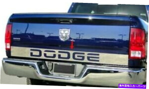 クロームカバー 2009-2018向けダッジラムテールゲートトリムカバー付きカットアウトダッジ6 1/4 "1pc For 2009-2018 Dodge Ram Tailgate Trim Cover W/Letter Cutout DODGE 6 1/4" 1PC
