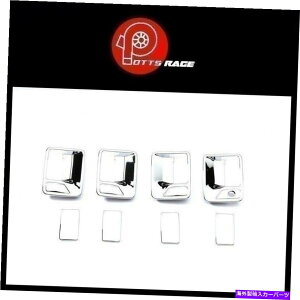 �N���[���J�o�[ Putco 401209- 99-16 Ford F-250/350 SD�̃G�N�X�e���A�h�A�n���h���J�o�[�N���[�� Putco 401209 - Exterior Door Handle Cover-Chrome For 99-16 Ford F-250/350 SD