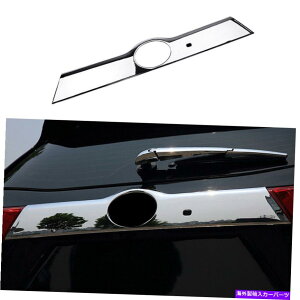 �N���[���J�o�[ �N�����X�^�C�����A�e�[���Q�[�g�g�����N���b�h�J�o�[�g���^�n�C�����_�[2014-2019�̃g���� Chrome Style Rear Tailgate Trunk Lid Cover Trim For Toyota Highlander 2014-2019