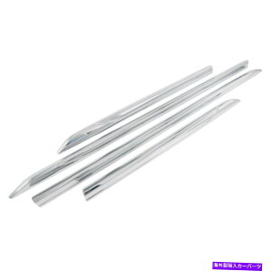 N[Jo[ 4PCS ABSNTChhA{fBJo[XgbvAEfBA4 B9 A5 2017-2020pg 4PCS ABS Chrome Side Door Body Cover Strips Trim For Audi A4 B9 A5 2017-2020