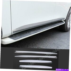 N[Jo[ YA}_pg[Y62 2013-2019NTChhA[fBO{fBJo[g For Nissan Armada Patrol Y62 2013-2019 Chrome Side Door Molding Body Cover Trim