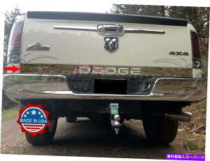 クロームカバー フィット:02-08ダッジRAM 1500/03-09 2500/HDテールゲートトリムアクセントカバー「Dodge」3 1/4 " fit:02-08 Dodge Ram 1500/03-09 2500/HD Tailgate Trim Accent Cover "DODGE" 3 1/4"
