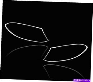�N���[���J�o�[ �N�����w�b�h���C�g�g�����J�o�[�T���E���h���������Z�f�X�x���c�O���N���XC292�N�[�y�̃N�[�y Chrome Headlights Trim Cover Surround Rim For Mercedes Benz GLE-Class C292 Coupe�y���s�A���i�z