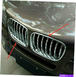 �N���[���J�o�[ BMW X3 F25�ɓK���Ă��܂�11-2014 CAR MEDIUN�O���b�h�t�����g�O�����O�����J�o�[�g�����N���� Fit for BMW X3 F25 11-2014 Car Medium grid Front Grill Grille Cover Trim Chrome�y���s�A���i�z