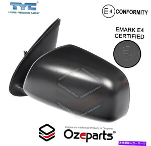 US~[ LH LHS̓dhA~[ubNg^HILUX UTE 2WD 4WD 05?10 LH LHS Left Hand Electric Door Mirror Black For Toyota Hilux Ute 2WD 4WD 05~10