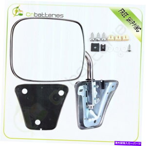 US~[ V{[GMCsbNAbvgbNp̃hCo[܂͏q̃NhA}jA~[1PC Driver Or Passenger Chrome Door Manual Mirror For Chevy GMC Pickup Truck 1PC