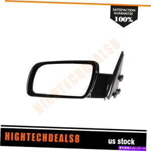 US~[ LHTChr[~[88-98V{[GMCobN~[̃ubN}jAtH[h LH Side View Mirror Black Manual Fold For 88-98 Chevrolet GMC Rearview Mirror