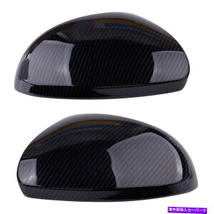 US�~���[ �y�A�J�[�{���t�@�C�o�[�e�N�X�`���T�C�h�E�B���O�~���[�J�o�[CAP VW Tiguan 2009-2016�ɓK���Ă��܂� Pair Carbon Fiber Texture Side Wing Mirror Cover Cap Fit For VW Tiguan 2009-2016�y���s�A���i�z