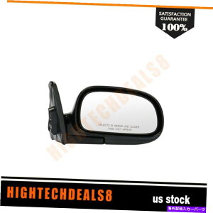 US~[ 92-97RHpbZW[TChg^J[/AE100}jAtH[hubNr[~[ RH Passenger Side For 92-97 Toyota Corolla/Ae100 Manual Fold Black View Mirror