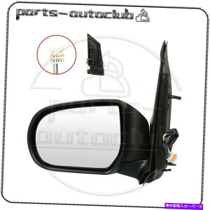 US~[ 2000-04̃}c_MPVTCh~[ubN}jAtH[hp[~[̒ For 2000-04 MAZDA MPV Left Side Mirror Black Manual Fold Power Mirror Adjustment
