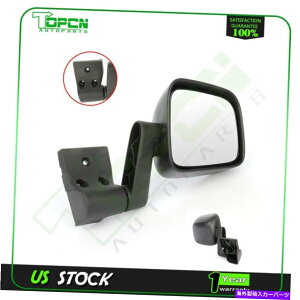 US�~���[ 2003�N����2006�N�̃}�j���A���t�H�[���hLH�T�C�h�~���[�W�[�v�����O���[TJ�u���b�N55395061AB Manual Fold LH Side Mirror For 2003-2006 Jeep Wrangler TJ Black 55395061AB