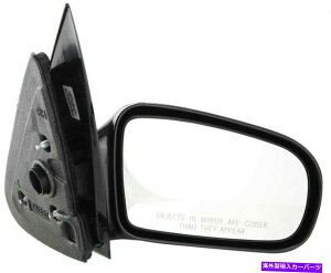 USミラー Cavaliersunfireマニュアルサイドビュードアミラーブラックアセンブリの乗客右 For CavalierSunfire Manual Side View Door Mirror Black Assembly Passenger Right