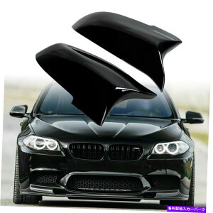 US~[ GLOSS BLACK M5X^CTCh~[Jo[Jo[BMW F01 F10 E60/E61 LCI 2014-18 Gloss Black M5 Style Side Mirror Cover Caps for BMW F01 F10 E60/E61 LCI 2014-18