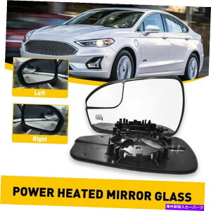 US�~���[ �t�H�[�h�t���[�W����2013-2020��2PCS�� +�E���̃h�A�E�B���O�~���[�K���X���M 2pcs For Ford Fusion 2013-2020 Left + Right Side Door Wing Mirror Glass Heated�y���s�A���i�z