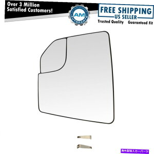 US~[ X|b^[MhCo[̃~[OXtH[hF150sbNAbvgbN̂߂LHLH Mirror Glass with Spotter Heated Driver Side Left LH for Ford F150 Pickup Truck