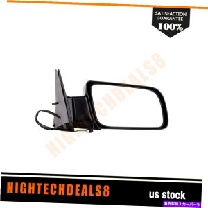 US~[ 1988N1998Ñp[RHpbZW[TCh~[ Power RH Passenger Side View Mirror For 1988-1998 Chevy GMC Black Manual Fold
