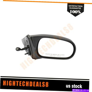 US�~���[ 96-2000�̉E���~���[HO1321122�z���_�V�r�b�N�N�[�y2D�}�j���A���u���b�N�����[�g Right Side Mirror HO1321122 For 96-2000 Honda Civic Coupe 2D Manual Black Remote�y���s�A���i�z