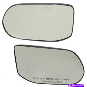 US�~���[ �z���_�V�r�b�N2006-2011�~���[�O���X�h���C�o�[�Ə���ȑ�|�y�A For Honda Civic 2006-2011 Mirror Glass Driver and Passenger Side | Pair�y���s�A���i�z