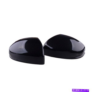 US~[ z_tBbgWY2014-2018ɃtBbgJ[{t@Co[ABSTCh~[Jo[Lbv Carbon Fiber ABS Side Mirror Cover Cap Fit For Honda Fit Jazz 2014-2018