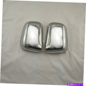US~[ 1992N2001Ñz_CRV 2PCSABSNobNr[TCh~[vJo[g ABS Chrome Rearview Side Mirror Lamp Cover Trim For 1992-2001 Honda CRV 2pcs