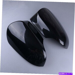 US~[ J[{t@Co[J[TChobN~[Jo[Lbvgg^CHR 17 Carbon Fiber Car Side Rearview Back Mirror Cover Cap Trim Fit for Toyota CHR 17