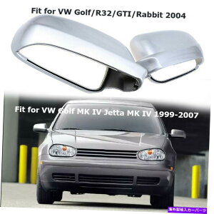 US~[ 2PCShATChAr[~[Jo[LbvgtBbgVWSt/R32/GTI/rbg2004 2Pcs Door Side Rear View Mirror Covers Cap Trim Fits VW Golf/R32/GTI/Rabbit 2004
